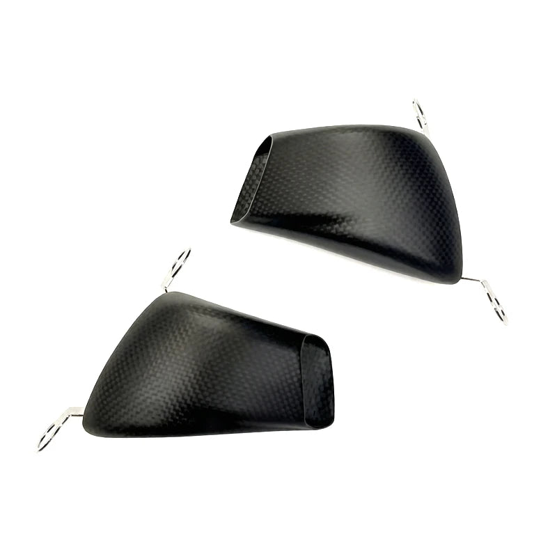 Carbon fibre Ducati Panigale brake air duct cover — alternate view 11
