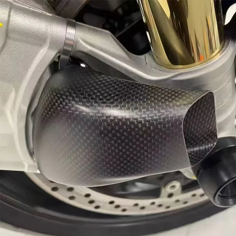 Carbon fibre Ducati Panigale brake air duct cover — alternate view 5