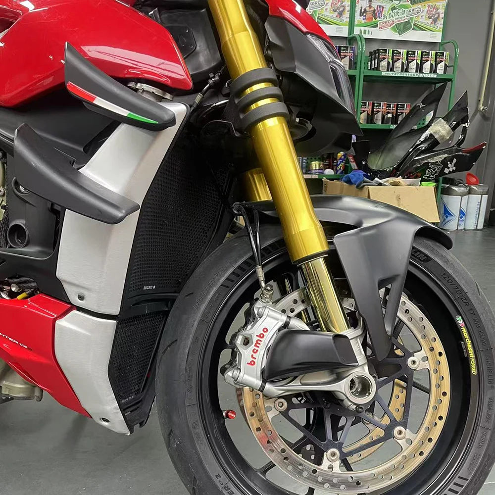 Ducati Panigale brake air duct caliper cooling cover — alternate view 4