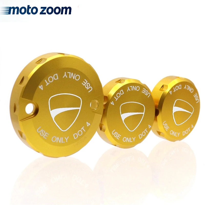 Ducati fluid reservoir and oil cap cover set — alternate view 10