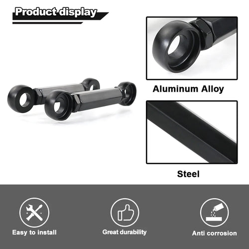 Adjustable rear lowering suspension link for Ducati Panigale V4 and Streetfighter V4