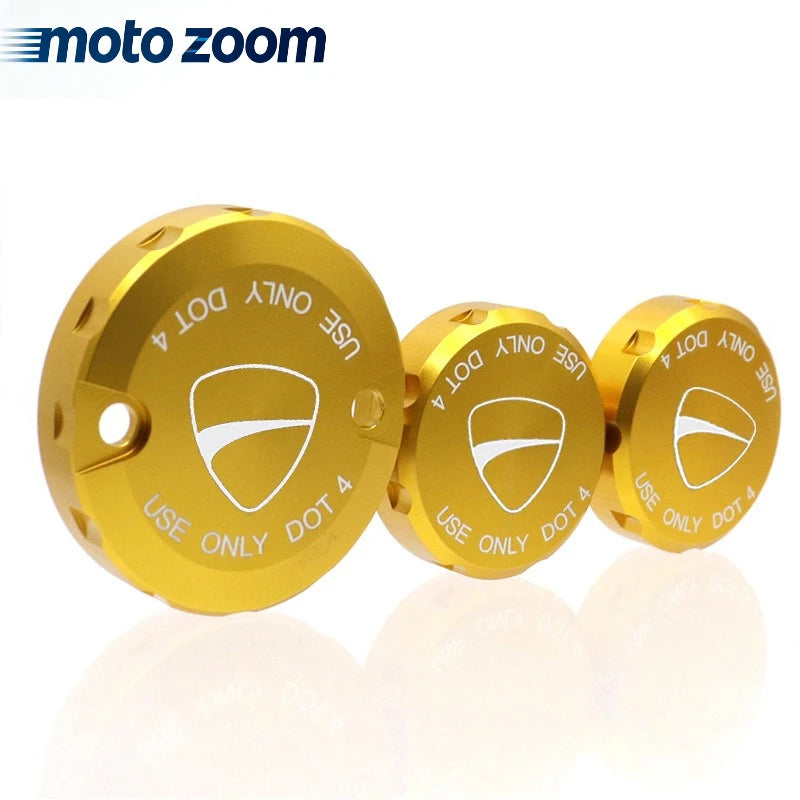 Ducati fluid reservoir and oil cap cover set — alternate view 11