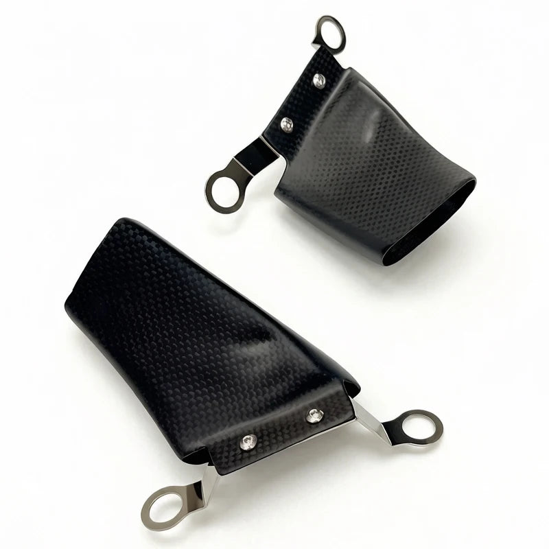 Carbon fibre Ducati Panigale brake air duct cover — alternate view 7